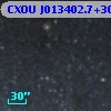 CXOU J013402.7+305409