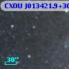 CXOU J013421.9+304242