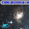 CXOU J013435.0+304711