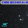 CXOU J013447.4+304957