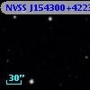 NVSS J154300+422320
