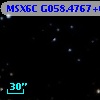 MSX6C G058.4767+00.4290