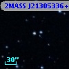 2MASS J21305336+2318121