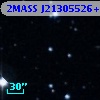 2MASS J21305526+2321090