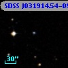 SDSS J031914.54-080411.3
