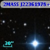 2MASS J22361978+4006273