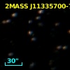 2MASS J11335700-7807240