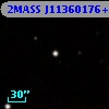 2MASS J11360176+3115493