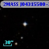 2MASS J04315500-3800555
