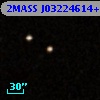 2MASS J03224614+0054361