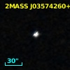 2MASS J03574260+0115214