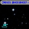 2MASS J04310437-4733577