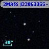 2MASS J22063355-1417069