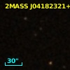 2MASS J04182321+2519280