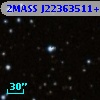 2MASS J22363511+4000156