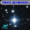 2MASS J02404438+6117281