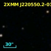 2XMM J220550.2-015928