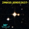 2MASS J09052637-1527555
