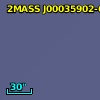 2MASS J00035902-6021581