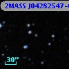 2MASS J04282547-6432177