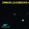 2MASS J14380245+4933446