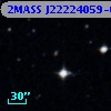 2MASS J22224059-6146163