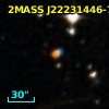 2MASS J22231446-7405428