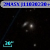 2MASX J11030230+3158226