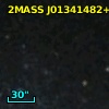2MASS J01341482+3057293