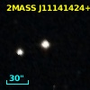 2MASS J11141424+5317068