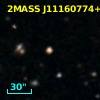 2MASS J11160774+0130374