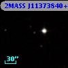2MASS J11373840+2956392