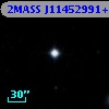 2MASS J11452991+3130434