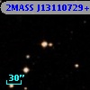 2MASS J13110729+0109366