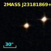 2MASS J23181869+0038432