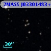 2MASS J03301483+7401573