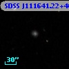 SDSS J111641.22+403529.5