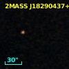 2MASS J18290437+0033235