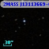 2MASS J13113669-0407120