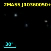 2MASS J10360050+3000530