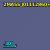 2MASS J01112860+3253070