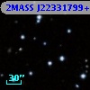 2MASS J22331799+1916138