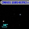 2MASS J10541782+1706003