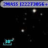 2MASS J22273056+1148009