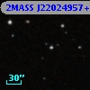 2MASS J22024957+1416405