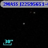 2MASS J22595651-0155133