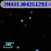 2MASS J04251293-0558101