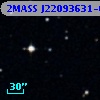 2MASS J22093631-0853477