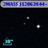 2MASS J12063844-1253598