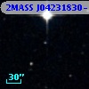 2MASS J04231830-1050347